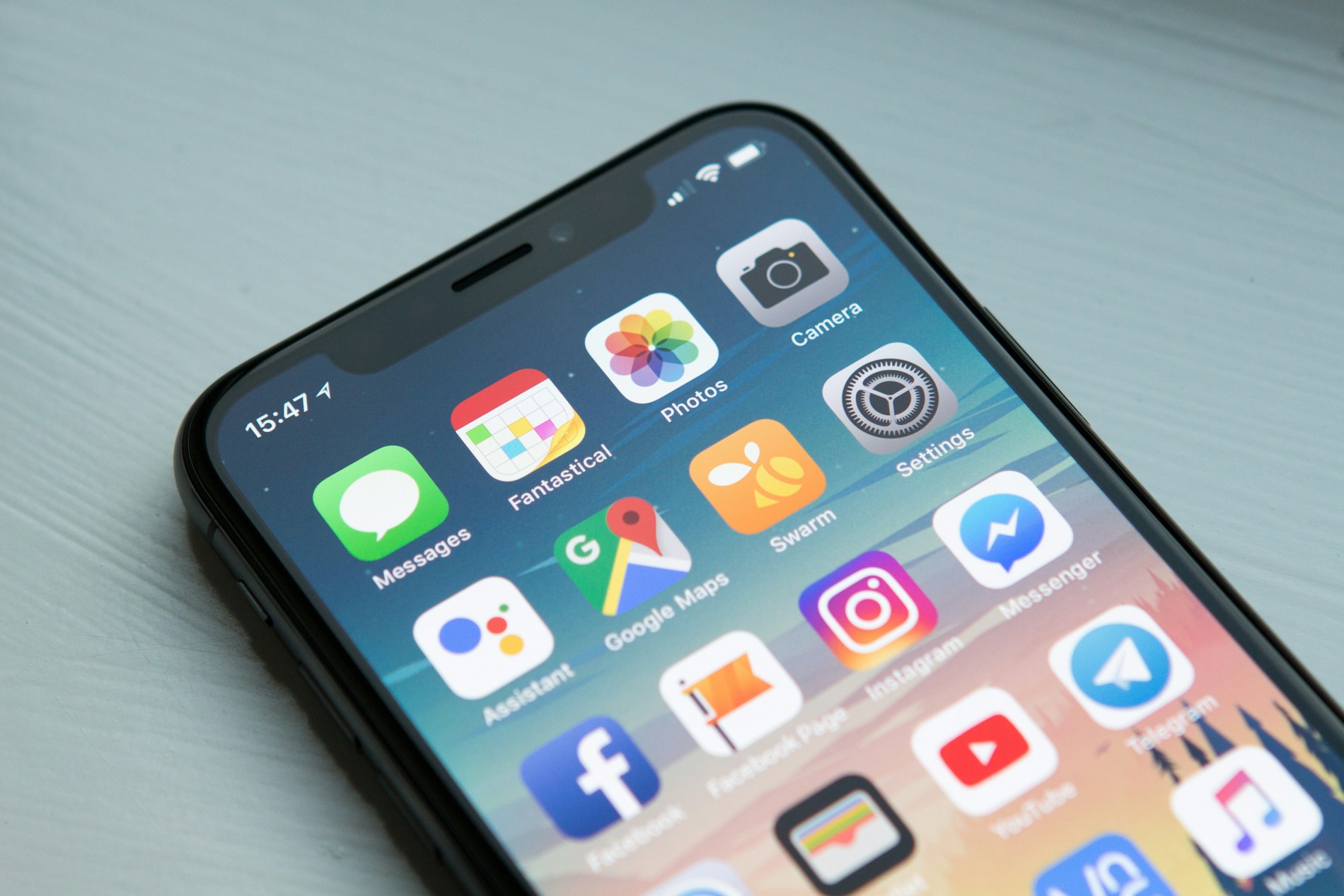 Smartphone in a hand